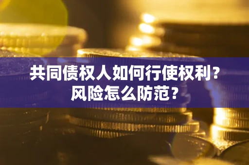 济南共同债权人如何行使权利？风险怎么防范？