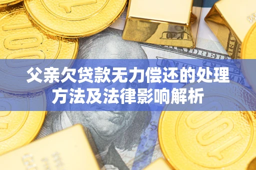 济南父亲欠贷款无力偿还的处理方法及法律影响解析