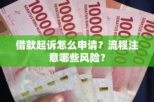 济南借款起诉怎么申请？流程注意哪些风险？
